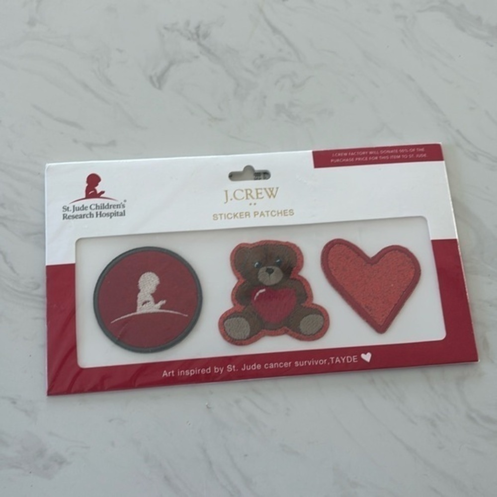 J. Crew Valentines Patches